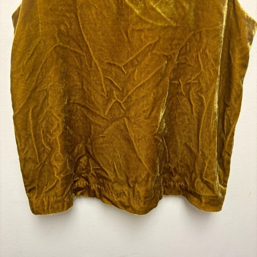 J. Crew Velvet Tank Top